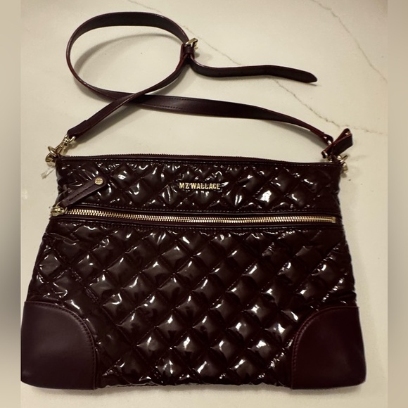 MZ Wallace Deep Burgundy Quilted Everywhere Tote - Picture 2 of 11